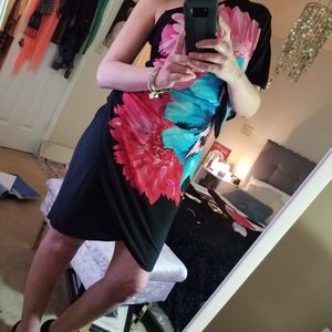 Adorable Oriental One Shoulder Dress